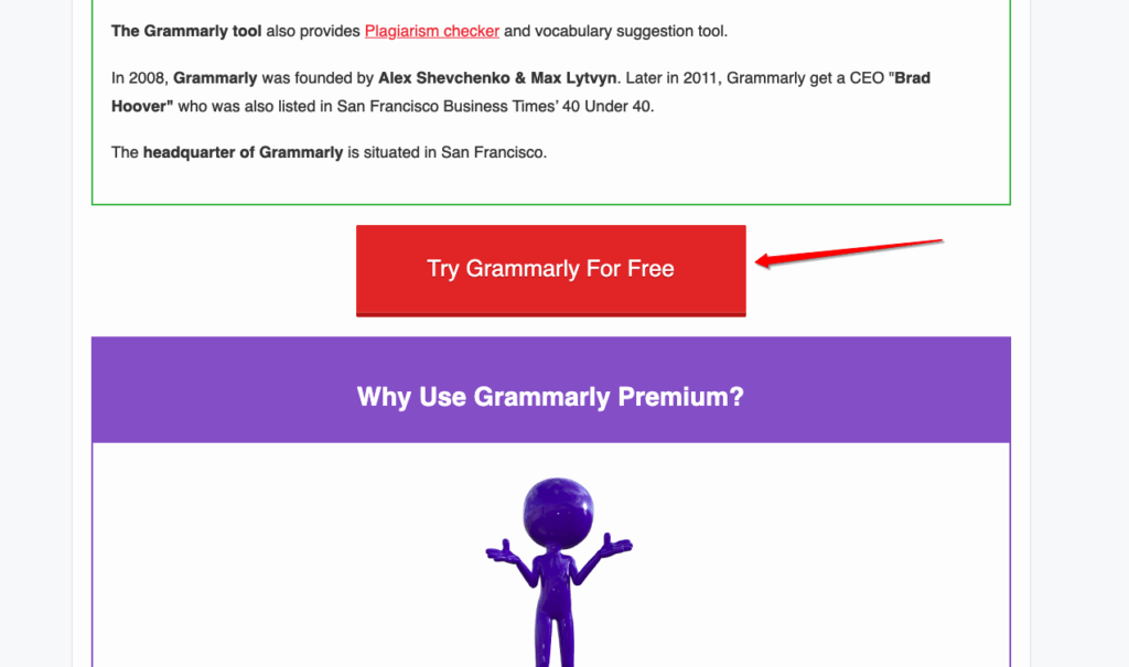affiliate button links