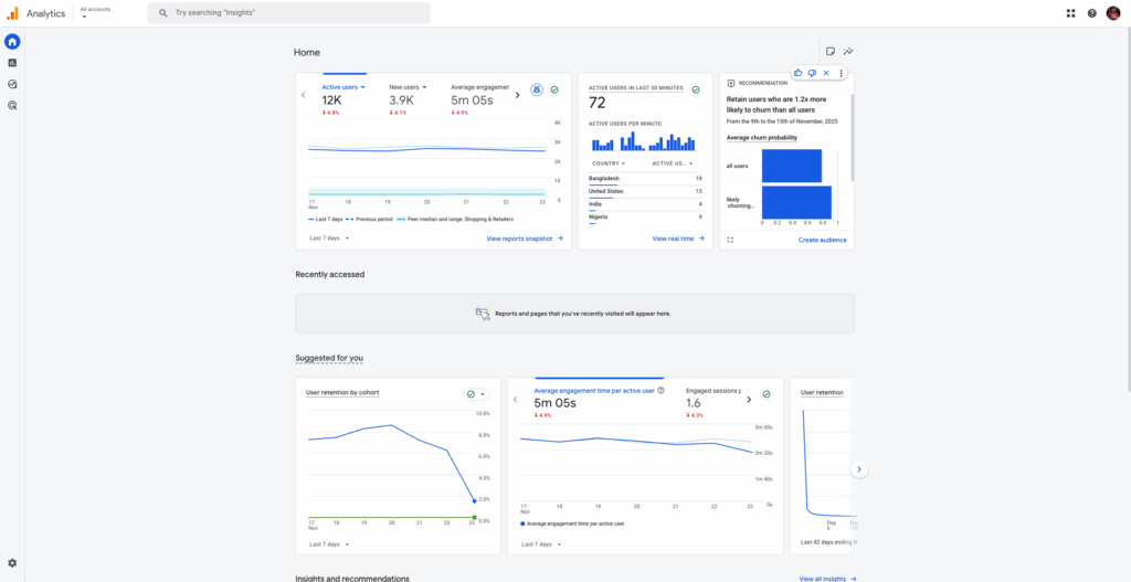 setup google analytics