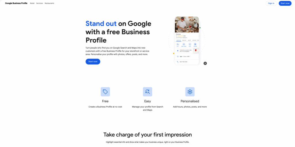 google my business