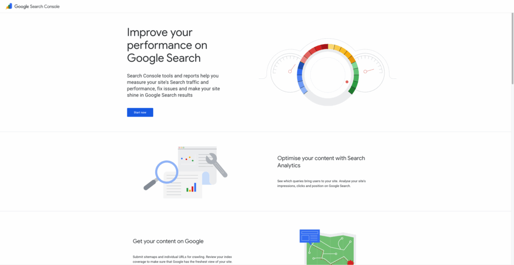 google search console