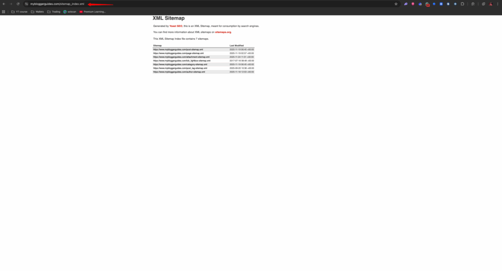 submit an XML Sitemap