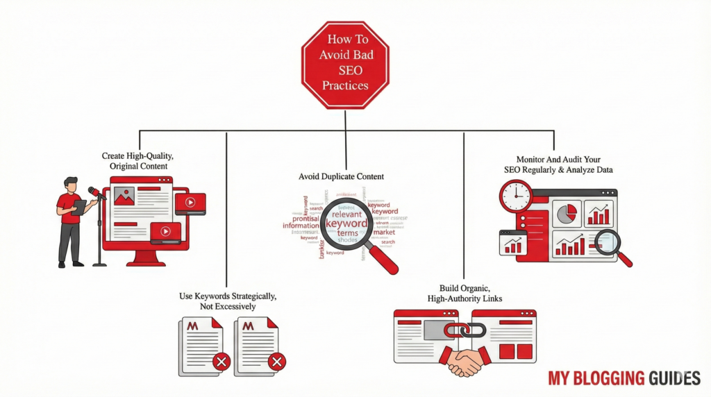 how to avoid bad seo practices