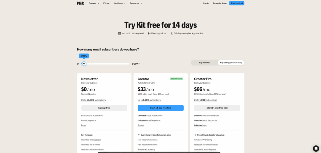 converkit email marketing tool