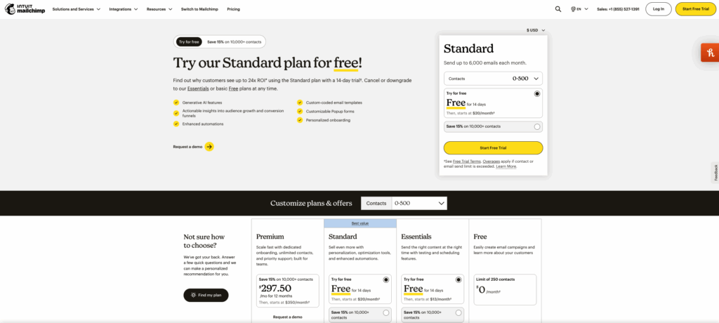 mailchimp email marketing tool