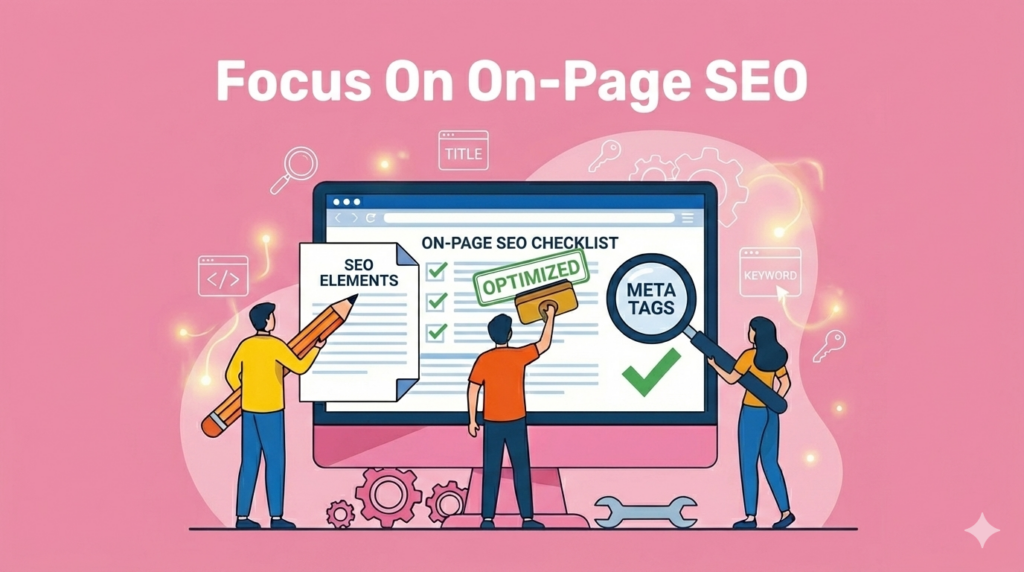focus on on page SEO
