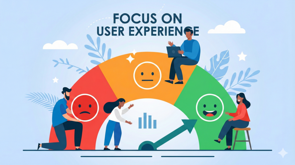 focus on user experience