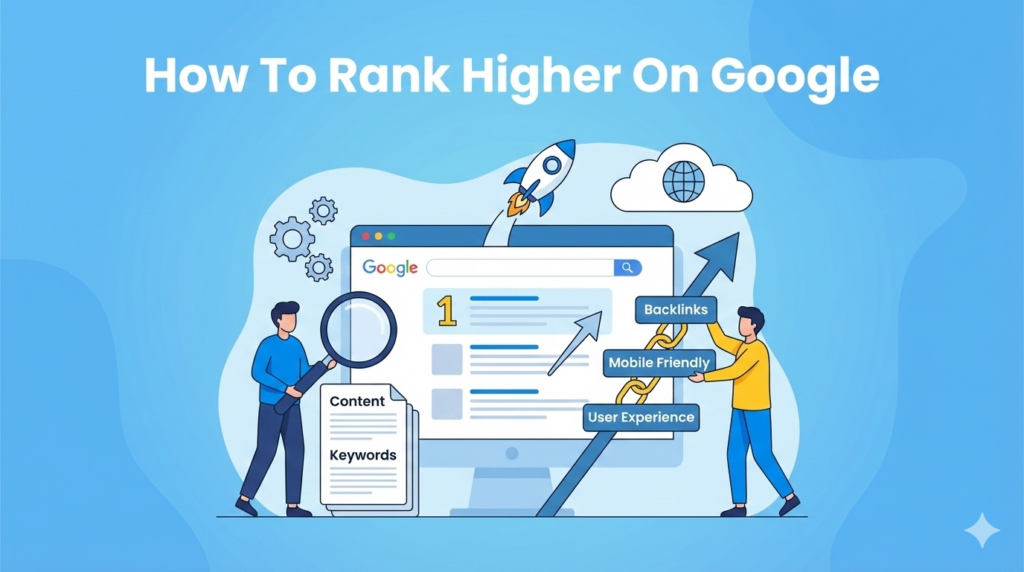 how to rank higher on google